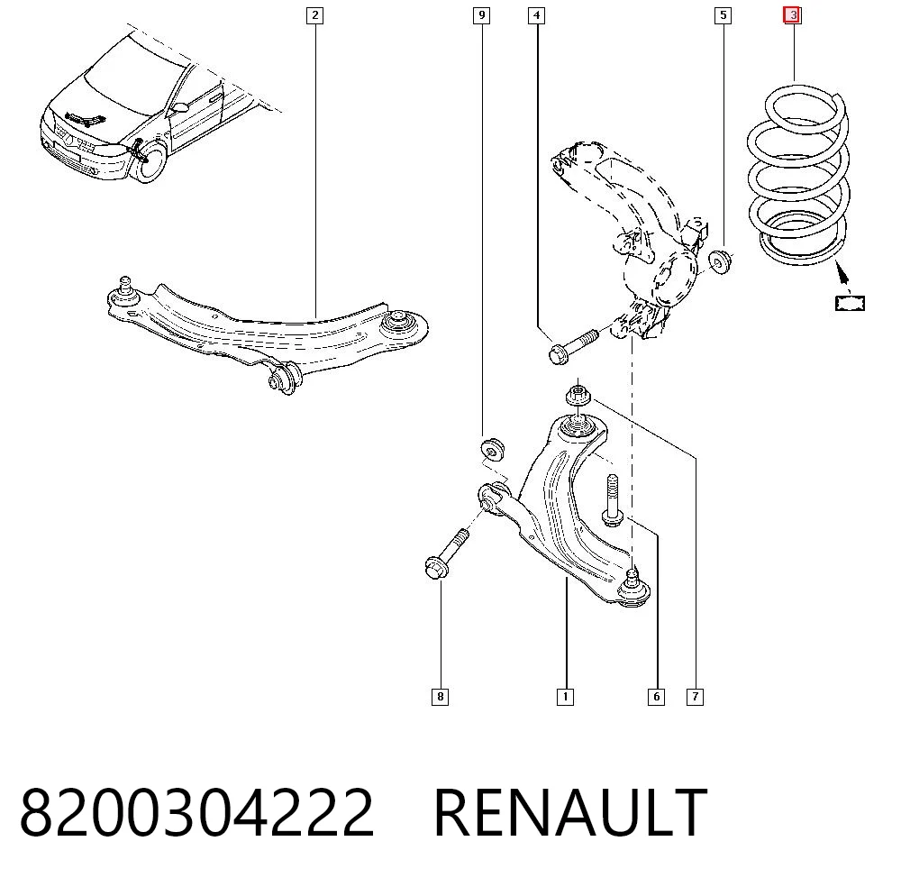 8200304222 Renault (RVI)