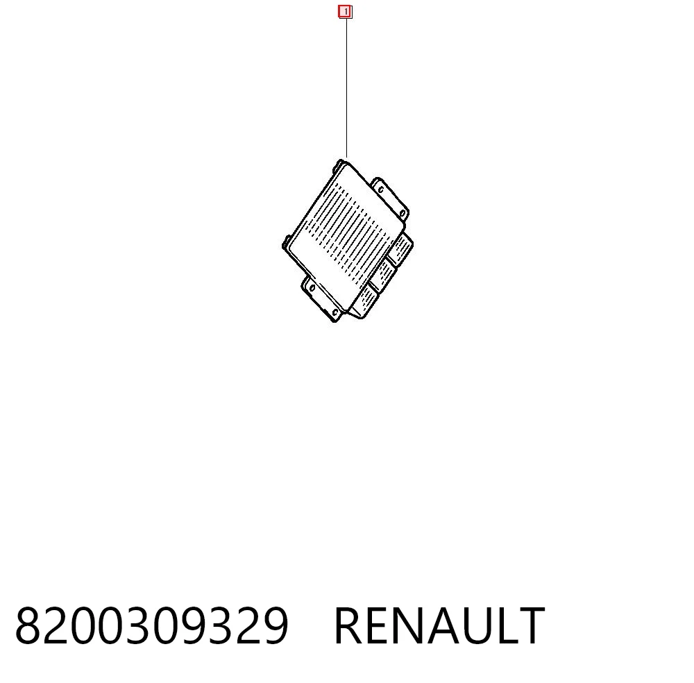  Módulo de direção (Centralina eletrônica) de motor Renault Laguna II hatchback (BG0, BG1) (2001 - 2007) II