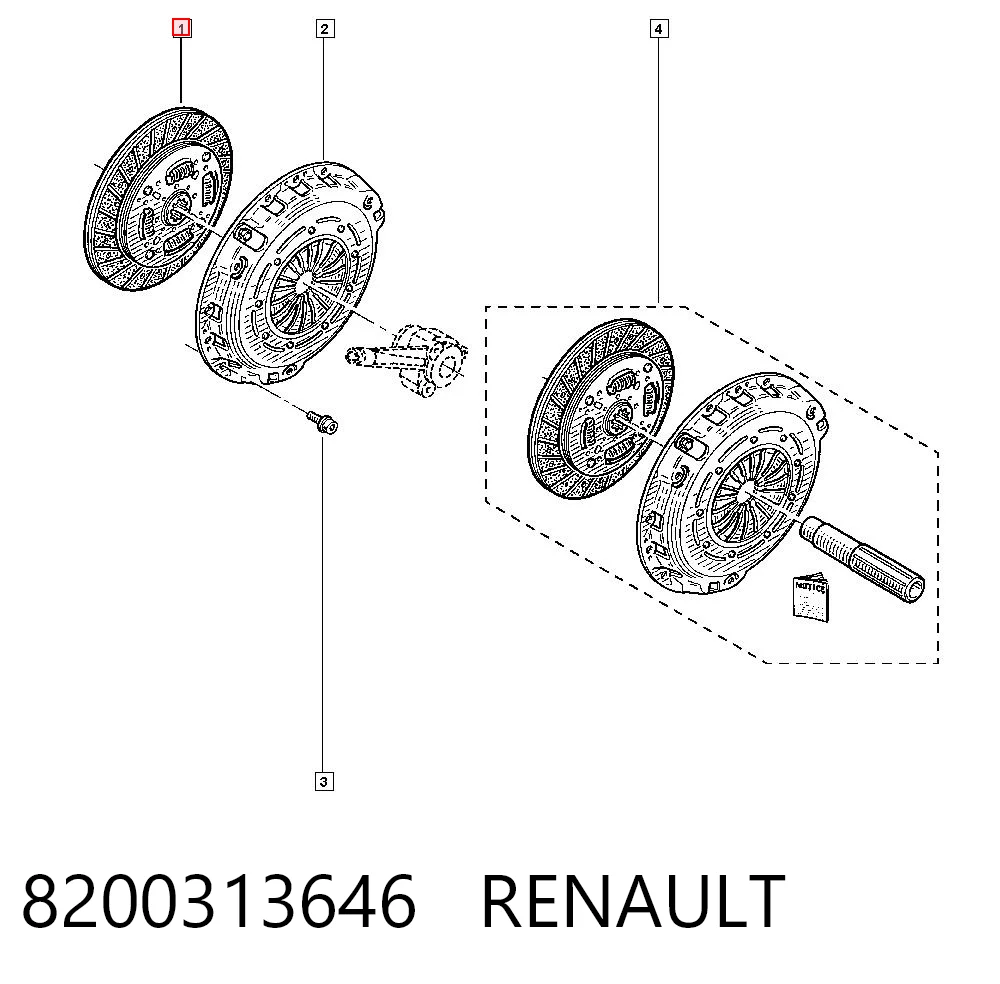 Disco de embraiagem Renault Trafic II FL ao melhor preço