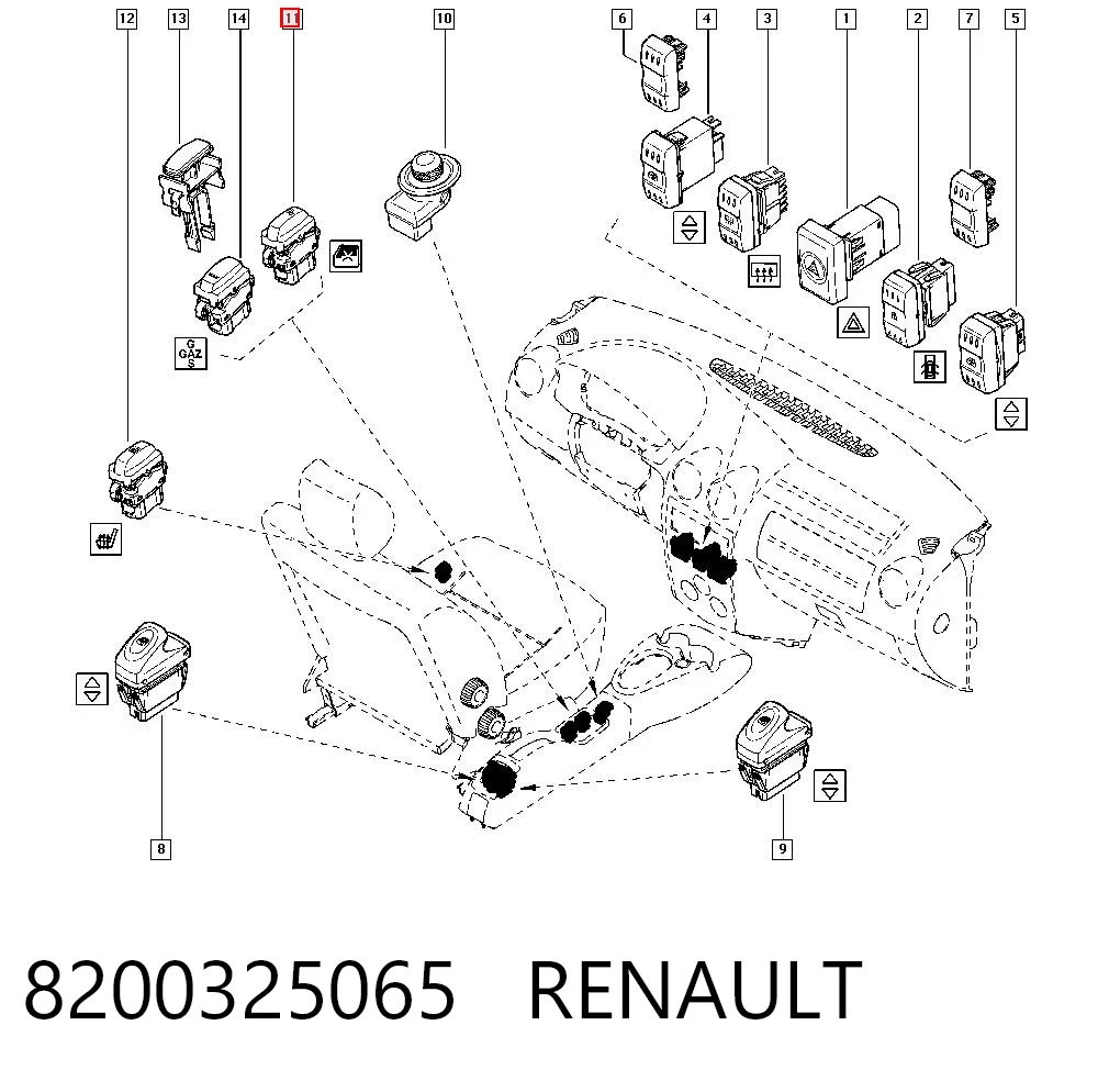 8200325065 Renault (RVI)