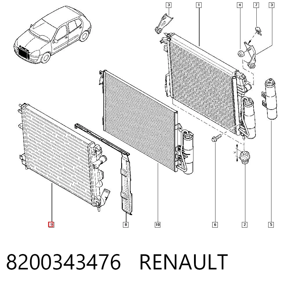 8200343476 Renault (RVI)