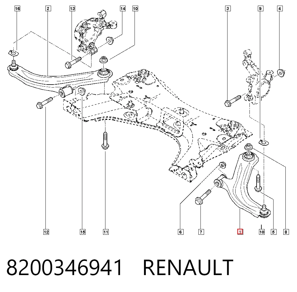 8200346941 Renault (RVI)