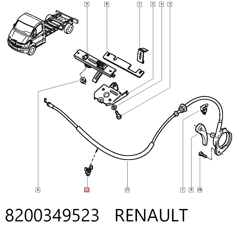 8200349523 Renault (RVI)