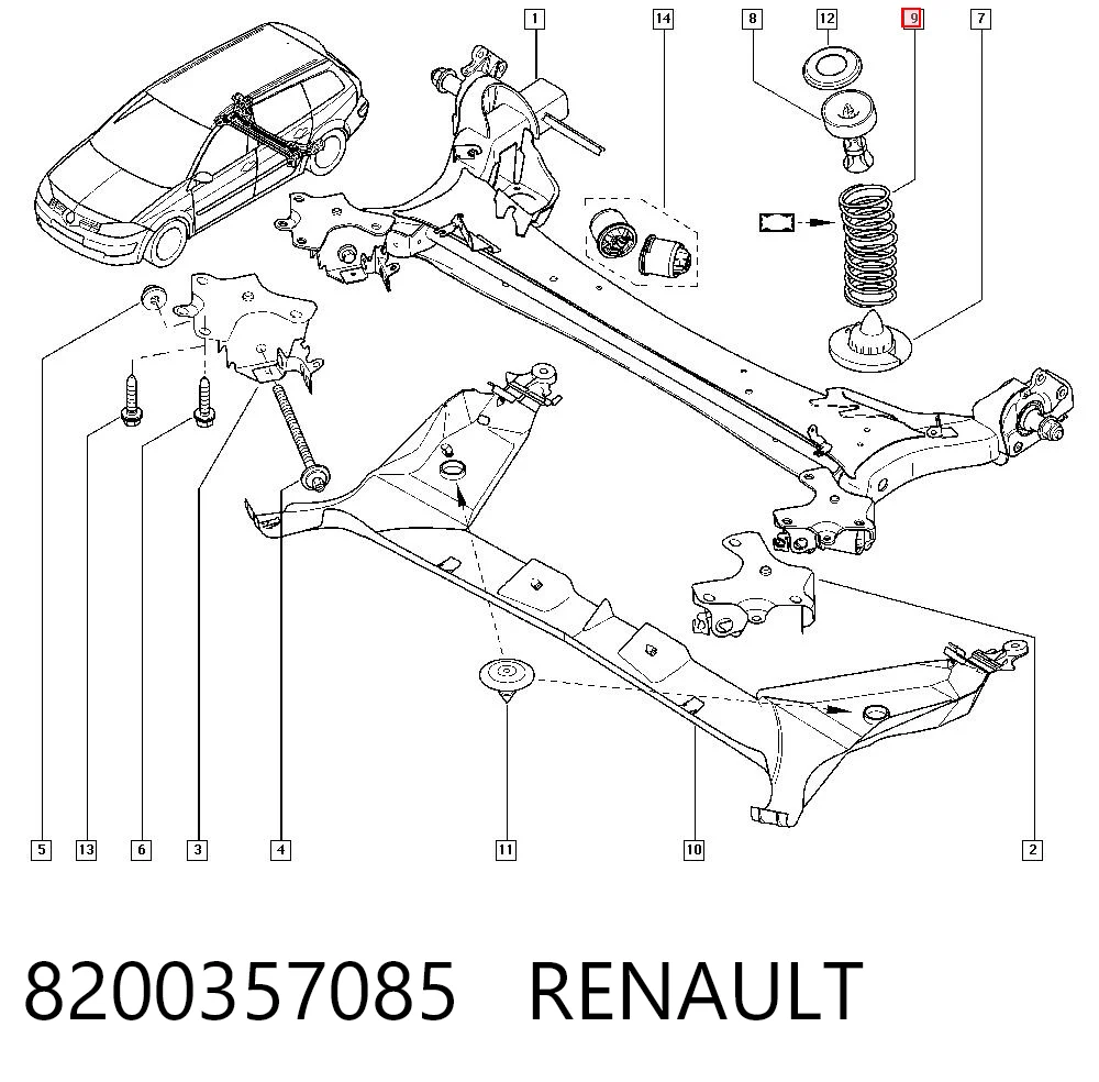 8200357085 Renault (RVI)