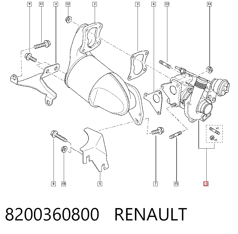 8200360800 Renault (RVI)