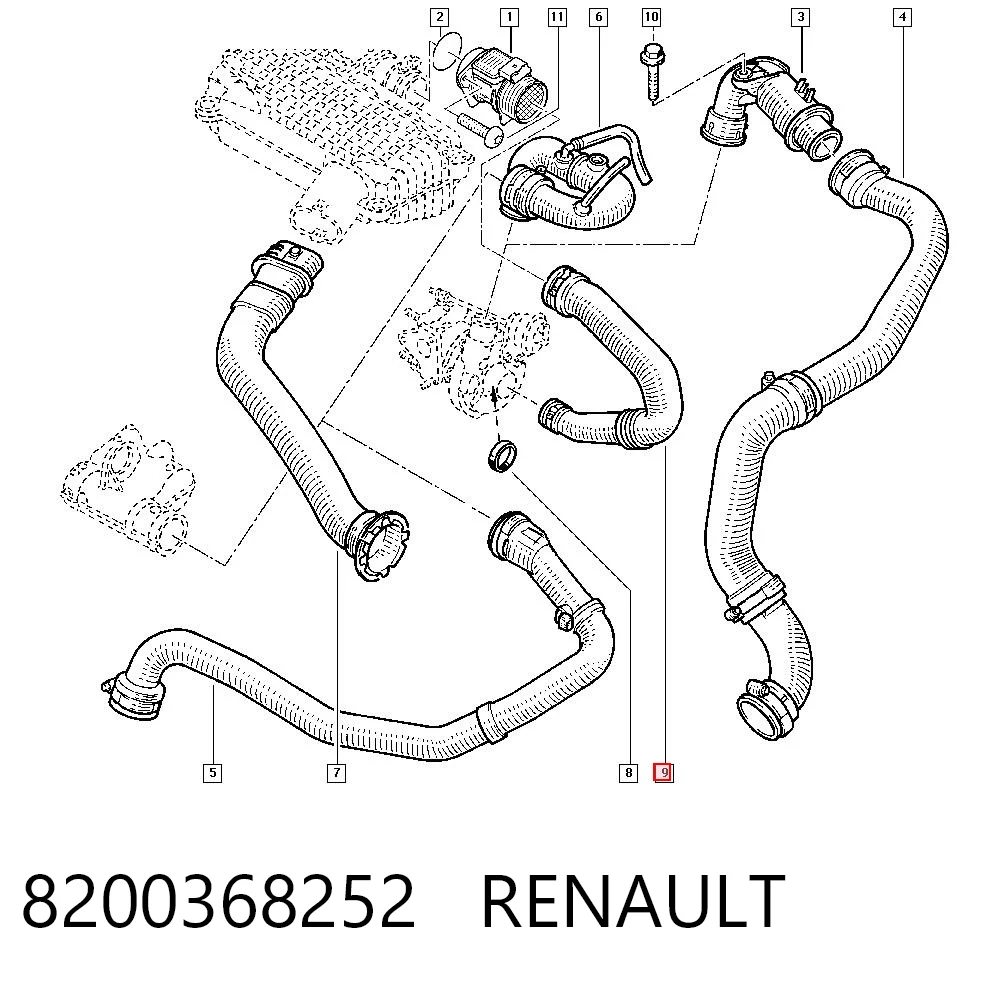 8200368252 Renault (RVI)