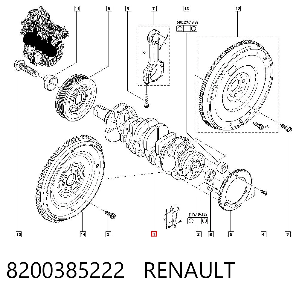 8200385222 Renault (RVI)