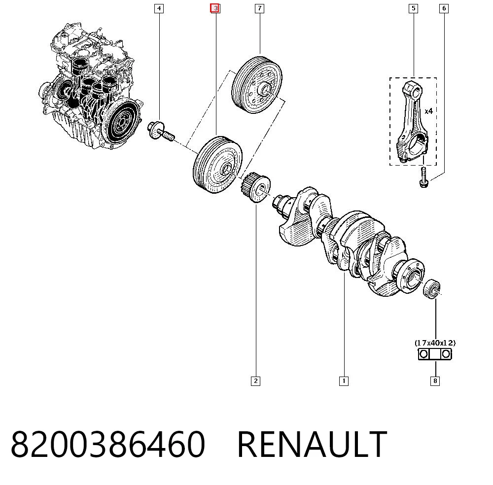 8200386460 Renault (RVI)