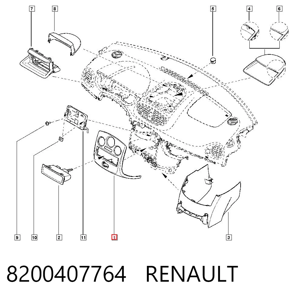 8200407764 Renault (RVI)