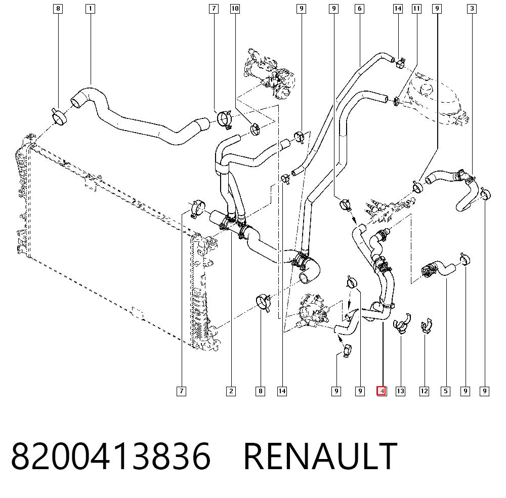 8200413836 Renault (RVI)