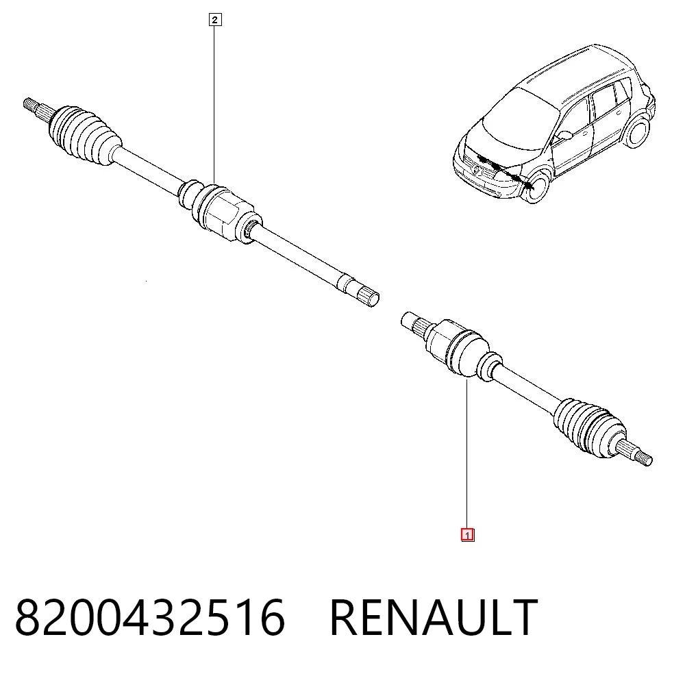8200432516 Renault (RVI)