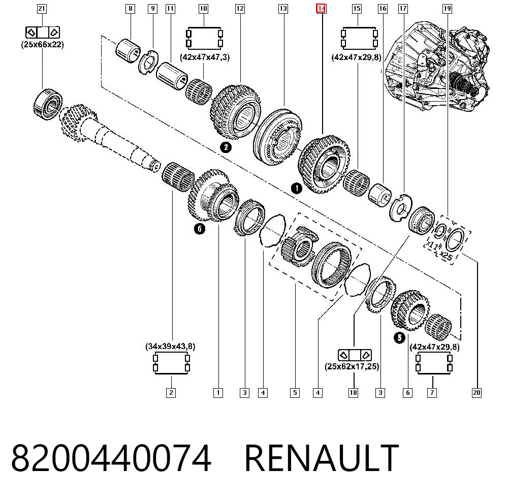 8200440074 Renault (RVI)