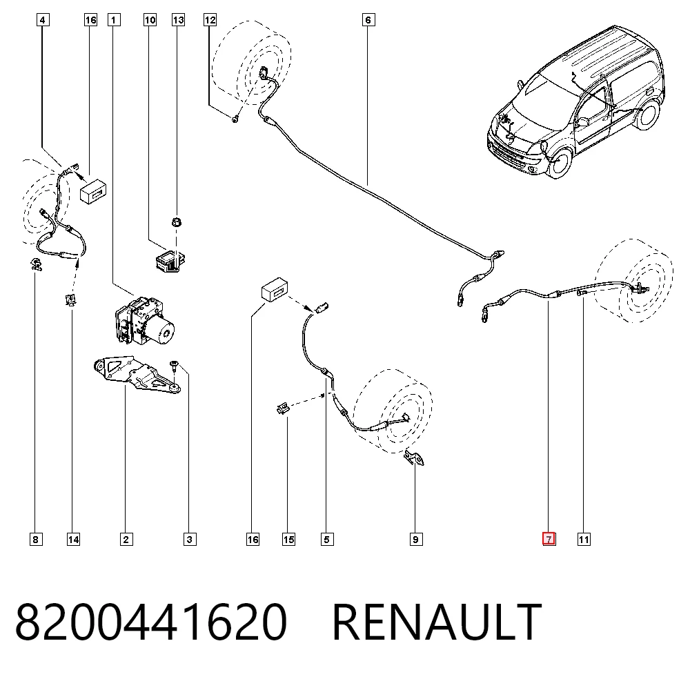 8200441620 Renault (RVI)
