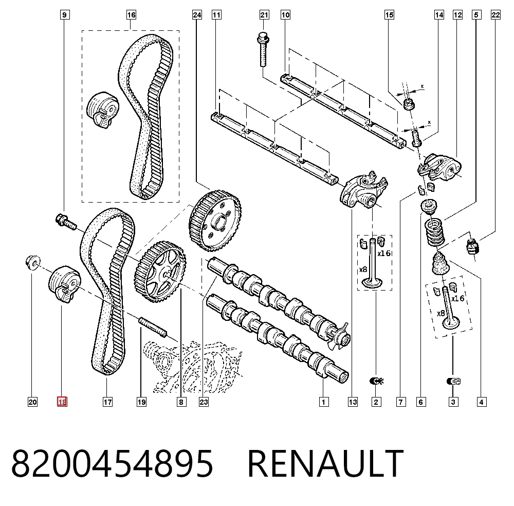 8200454895 Renault (RVI)