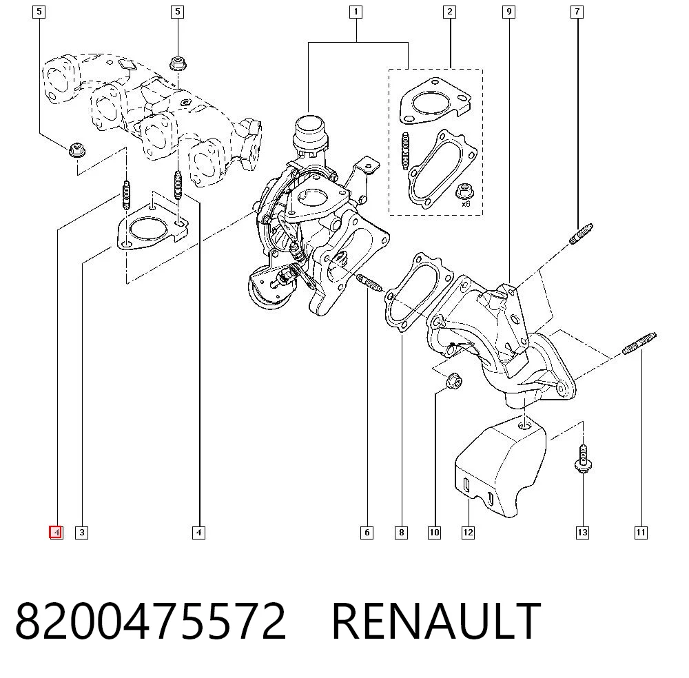 8200475572 Renault (RVI)