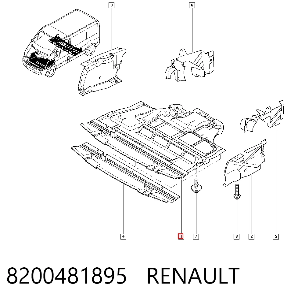 Proteção de motor, de panela (da seção de motor) Magneti Marelli CVR98421 preço, a partir de 76,93 USD