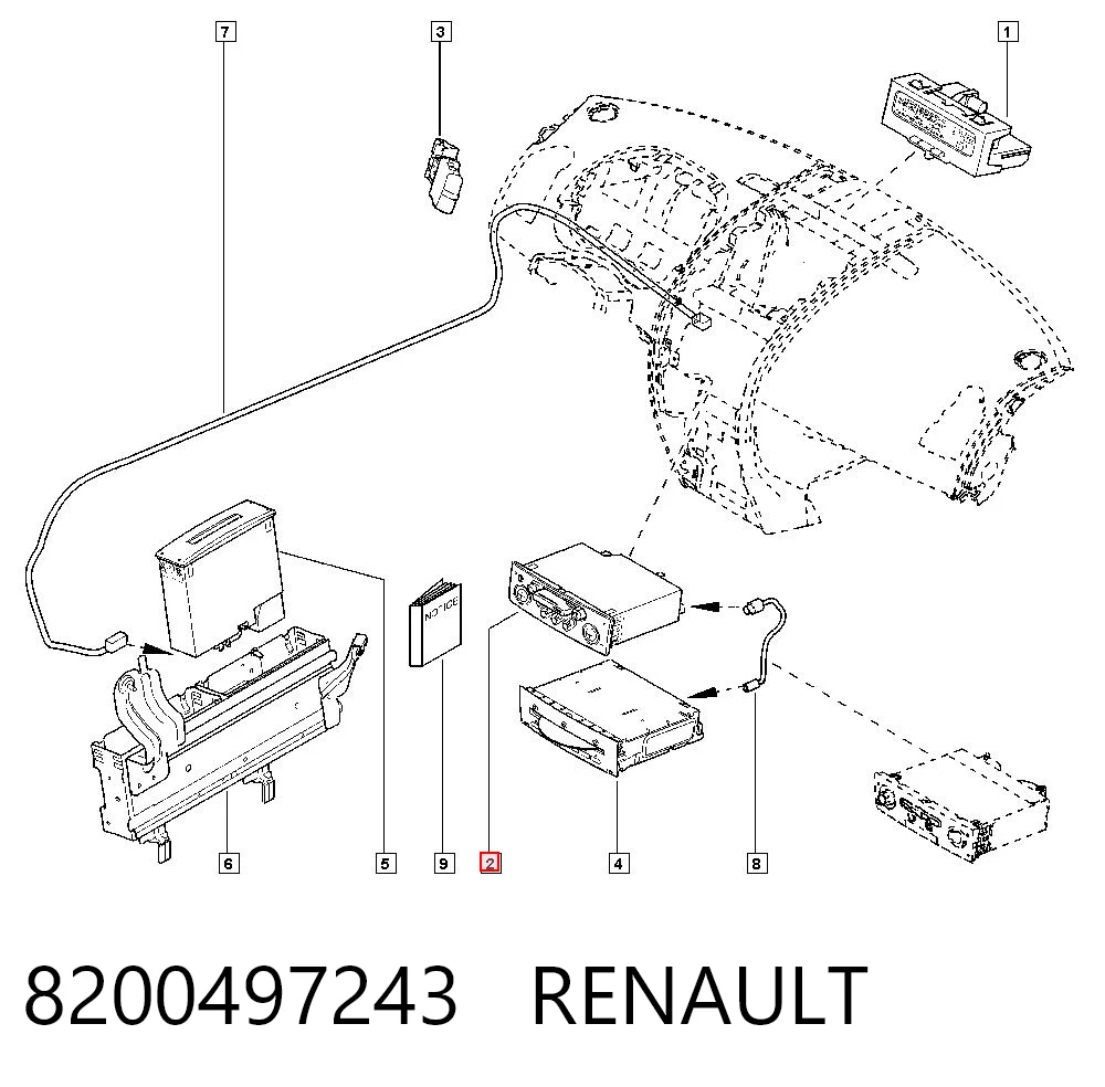 8200497243 Renault (RVI)