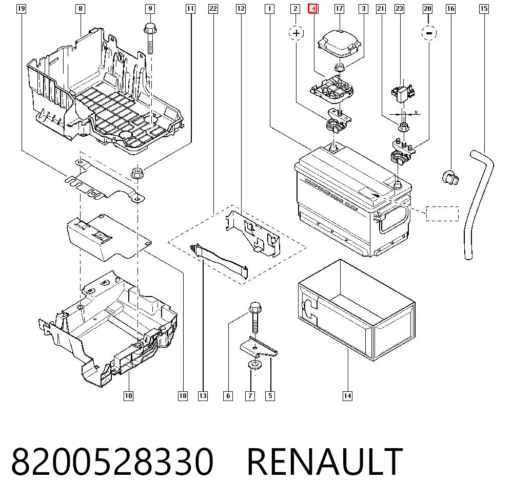 Unidade de dispositivos de segurança Renault Espace IV JK0 ao melhor preço