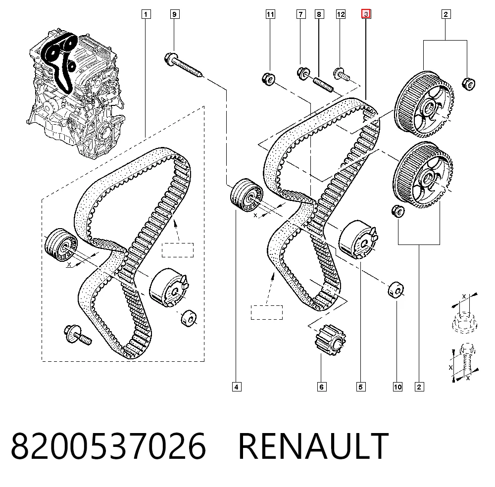 8200537026 Renault (RVI)