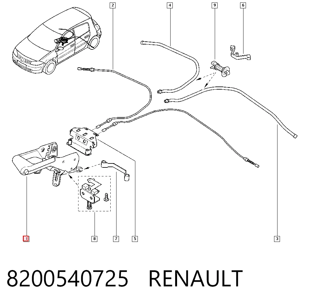 8200540725 Renault (RVI)