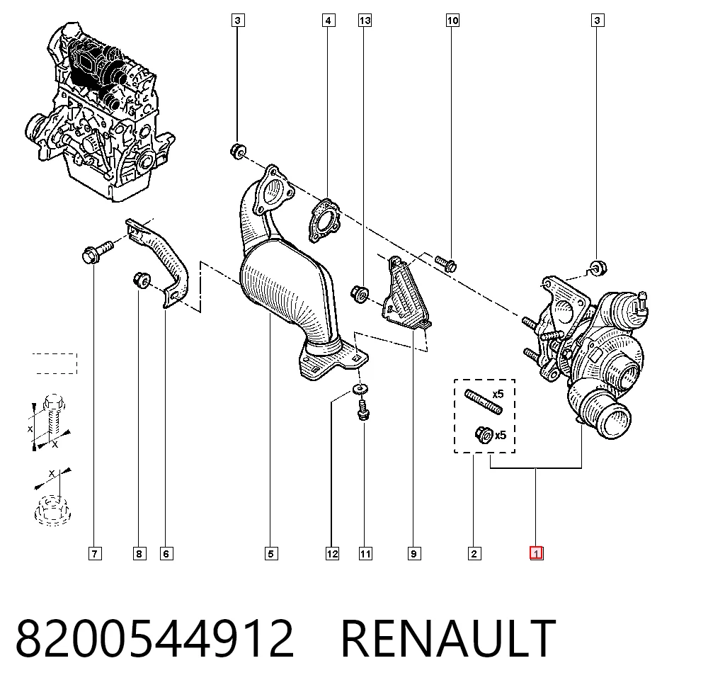 8200544912 Renault (RVI)