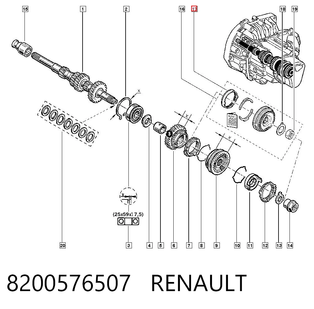 8200576507 Renault (RVI)