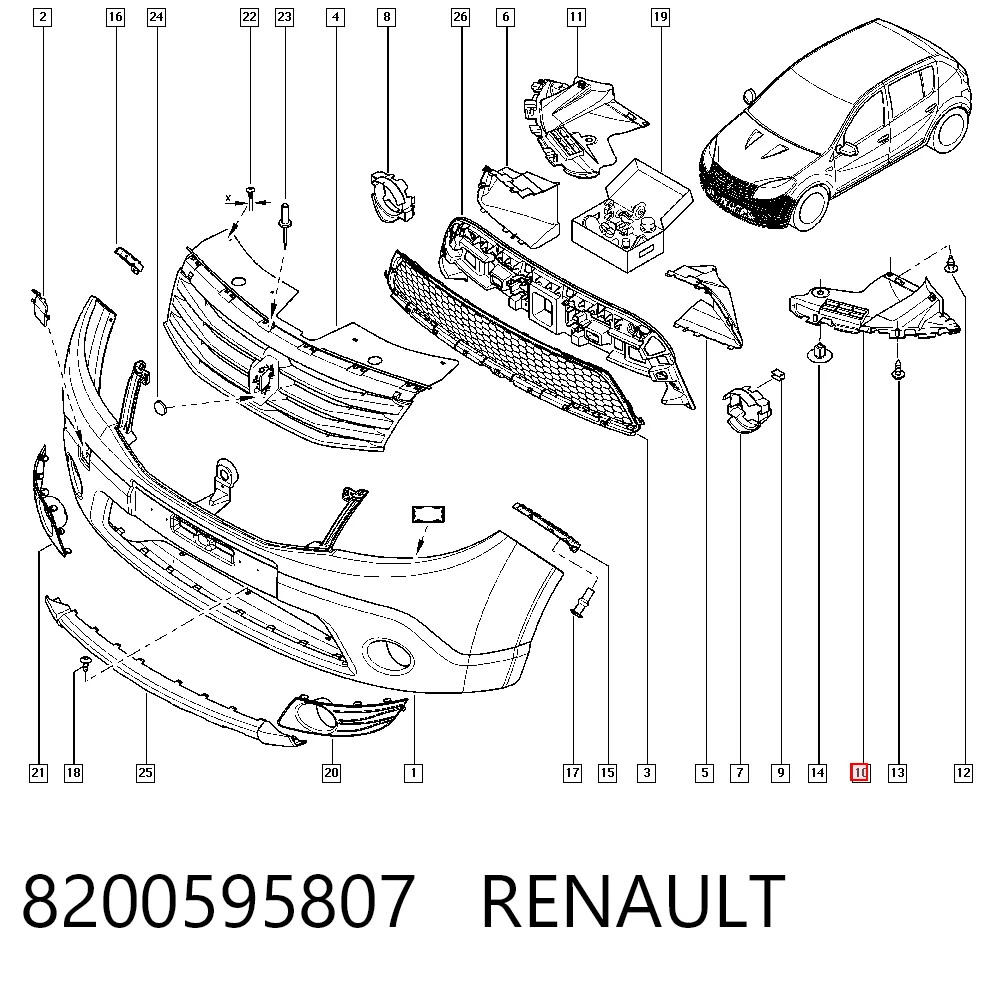 8200595807 Renault (RVI)