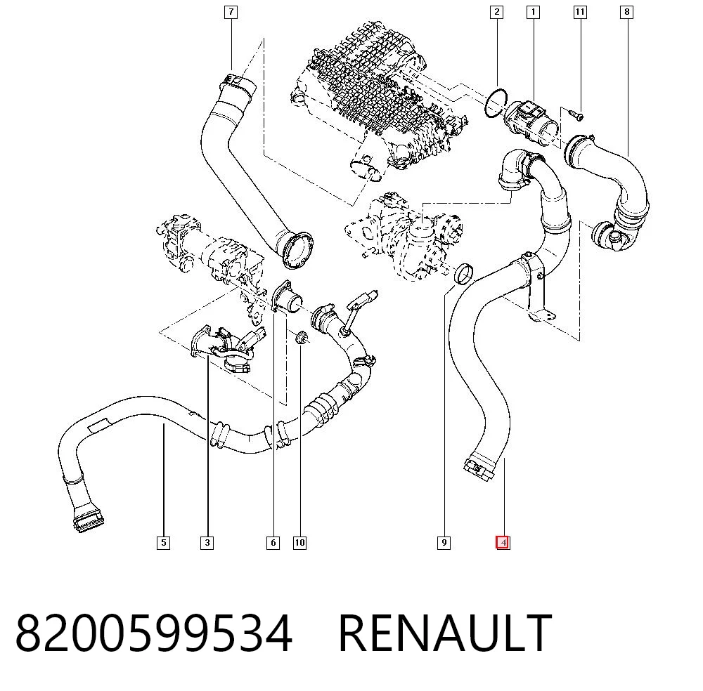 8200599534 Renault (RVI)