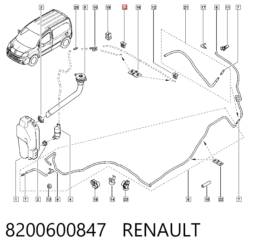 8200600847 Renault (RVI)