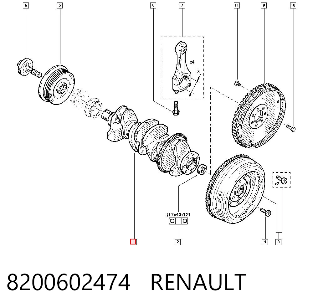Cambota de motor Renault Espace IV JK0 ao melhor preço