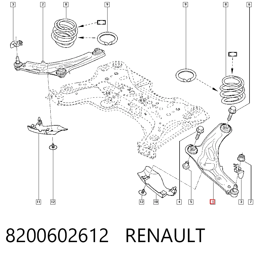 8200602612 Renault (RVI)
