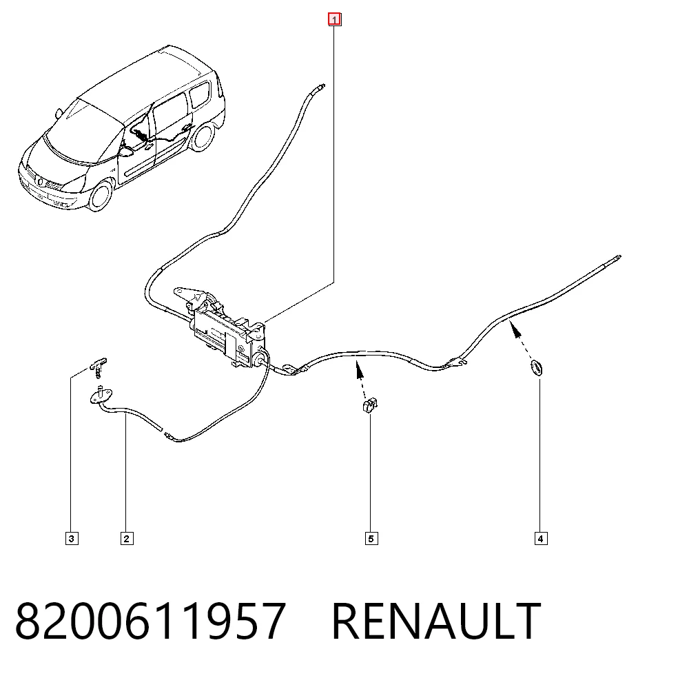360100830R Nissan/Infiniti Unidade de controlo (módulo) do freio de estacionamento eletromecânico