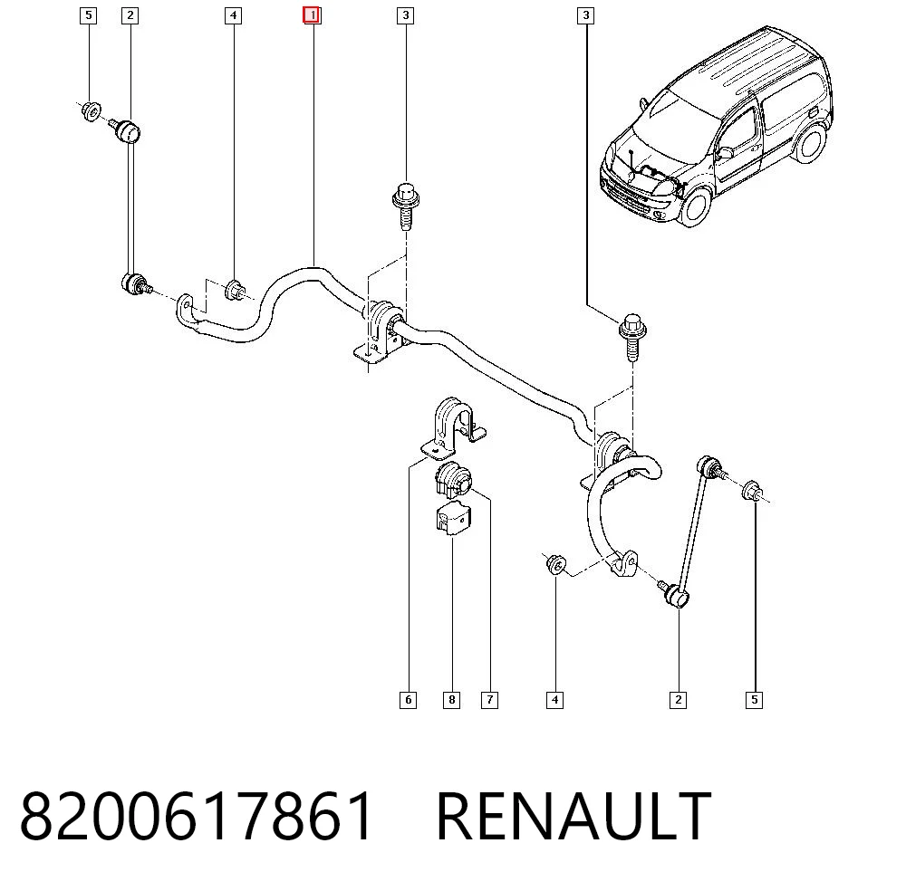 8200617861 Renault (RVI)