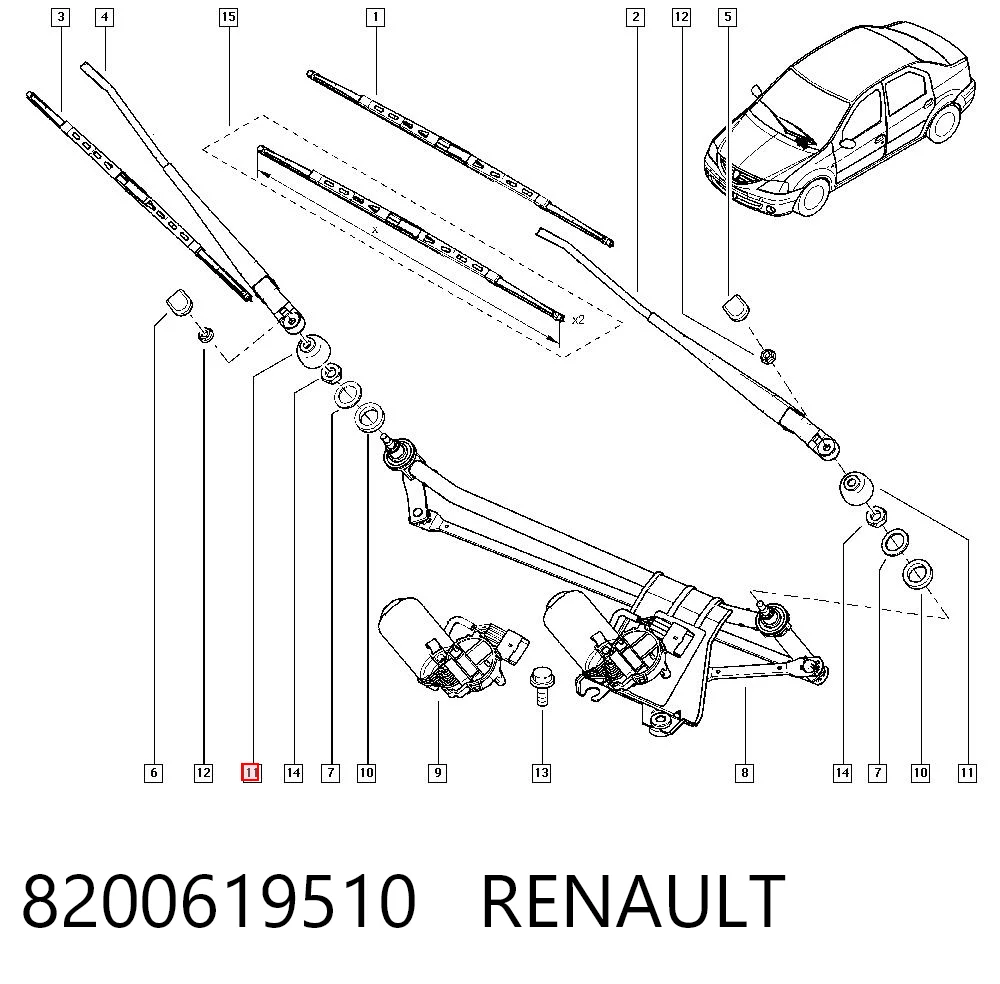 8200619510 Renault (RVI)