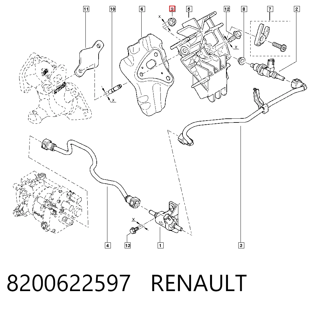 8200622597 Renault (RVI)