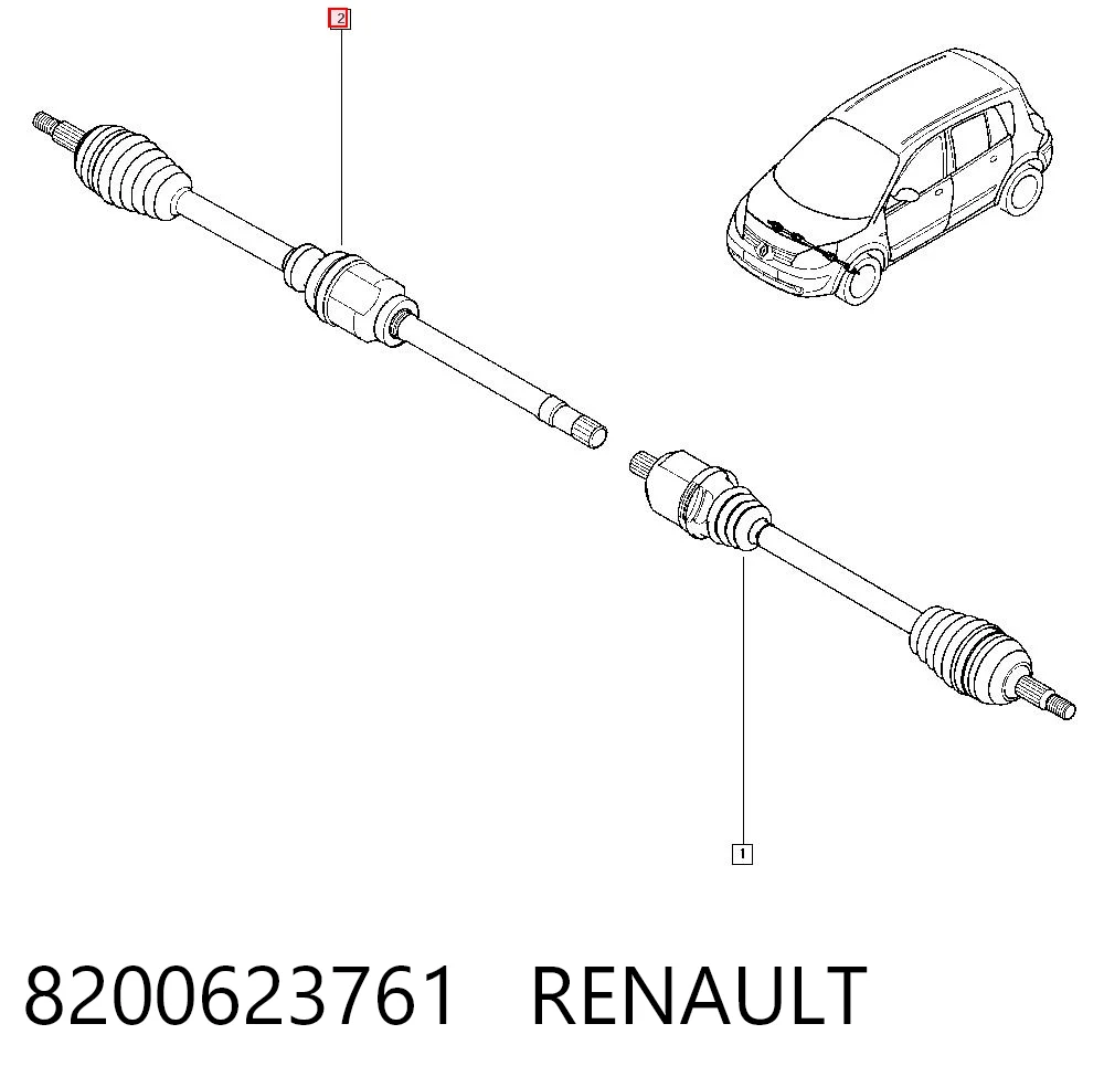 8200623761 Renault (RVI)