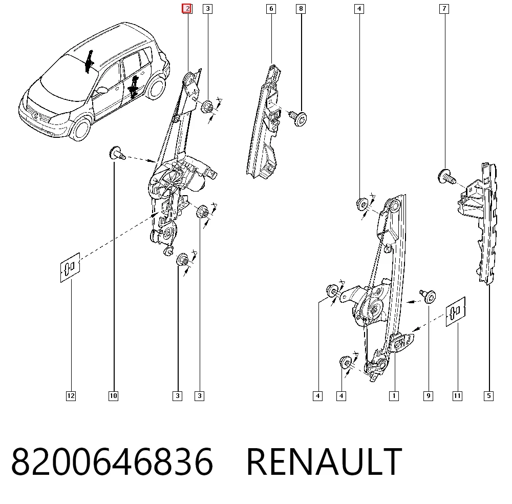 8200646836 Renault (RVI)