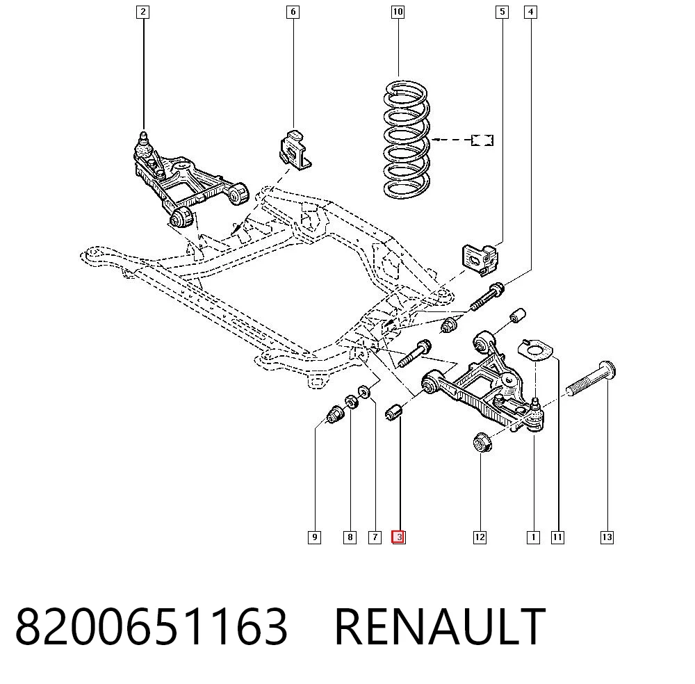 8200651163 Renault (RVI)