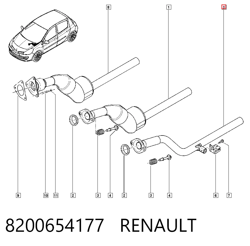 8200654177 Renault (RVI)