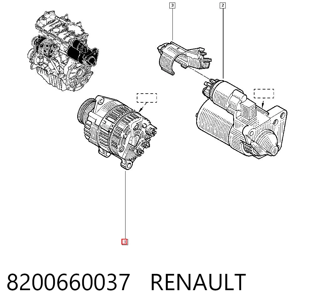 8200660037 Renault (RVI)