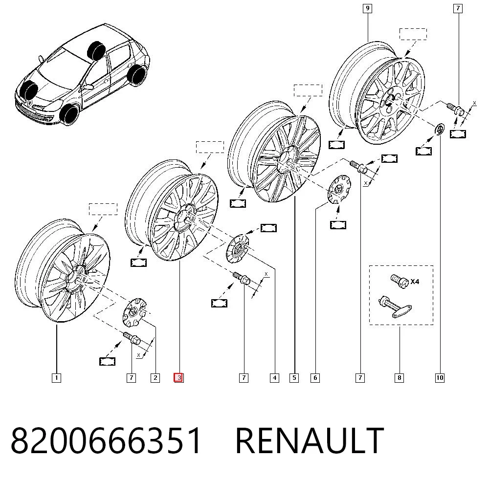 8200666351 Renault (RVI)