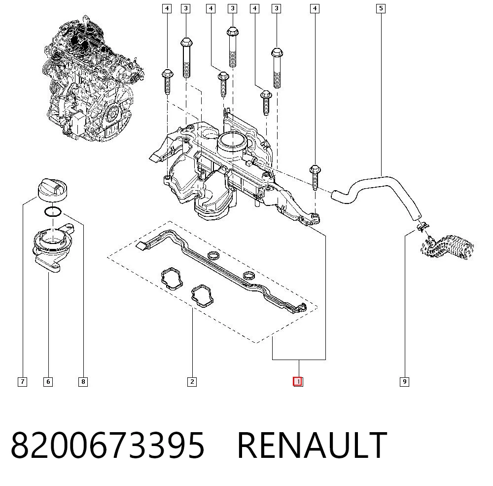 8200673395 Renault (RVI)
