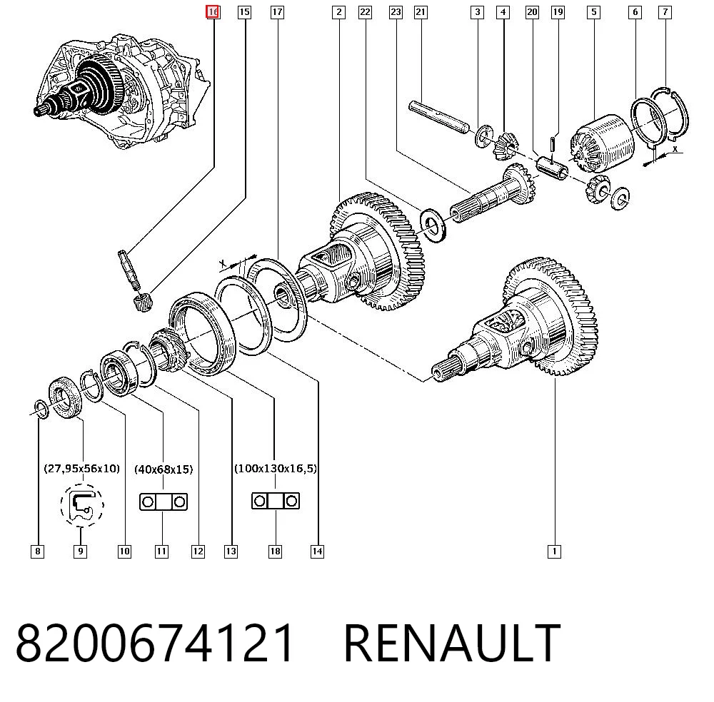 8200674121 Renault (RVI)