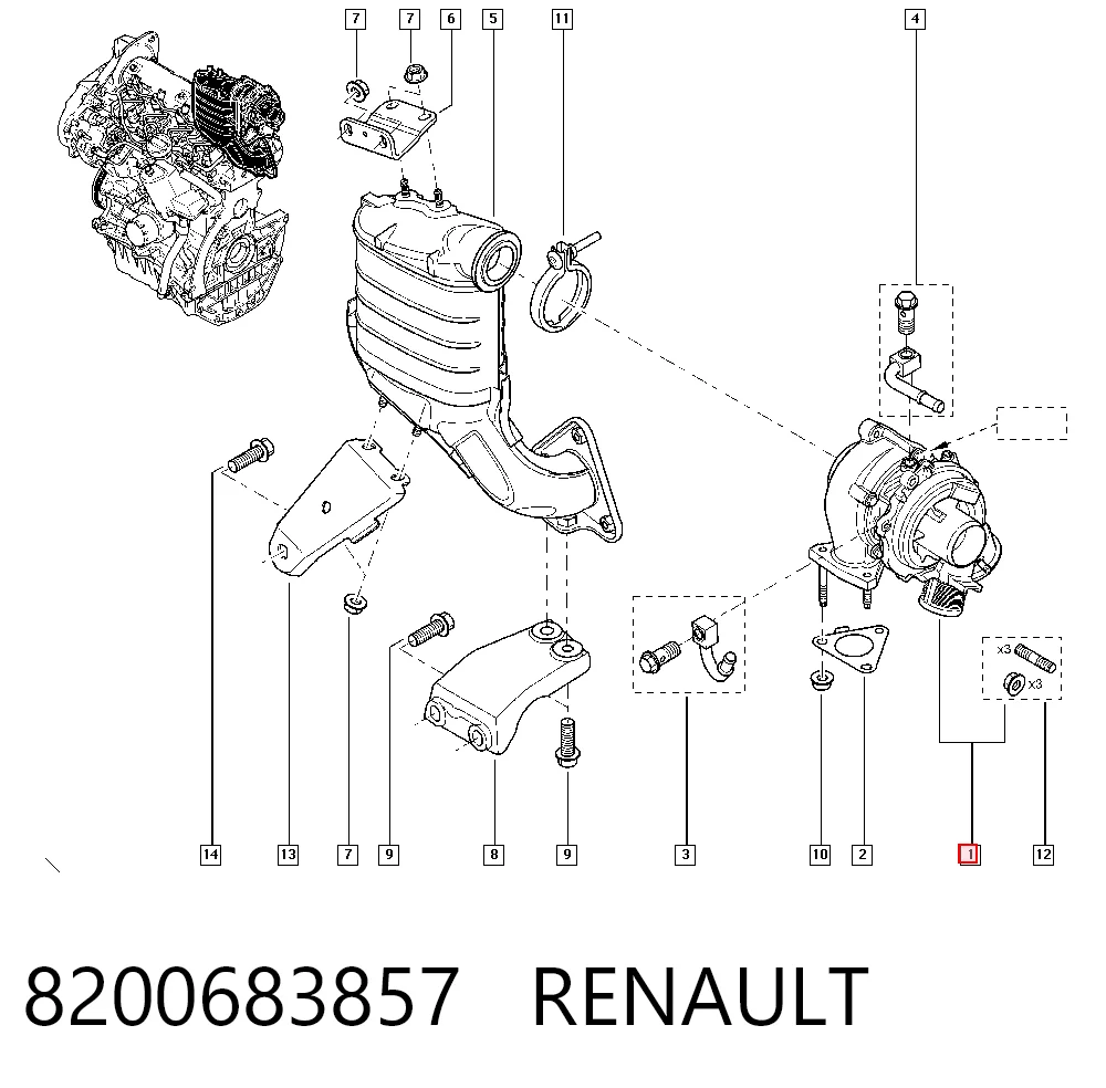 8200683857 Renault (RVI)