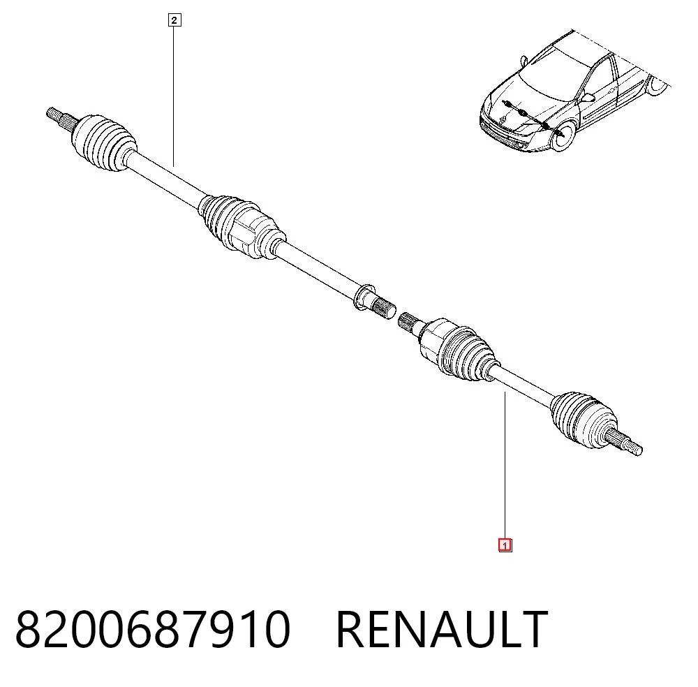 8200687910 Renault (RVI)