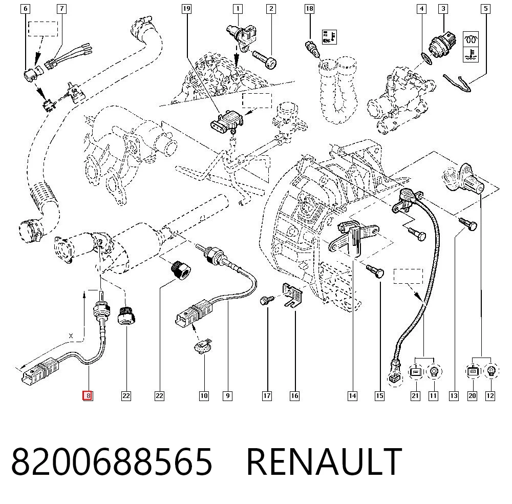 8200688565 Renault (RVI)