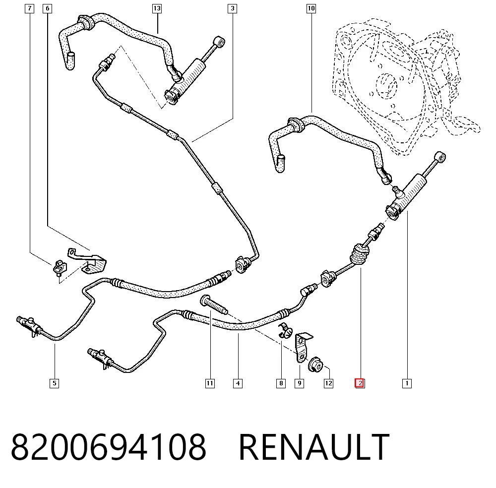 8200694108 Renault (RVI)