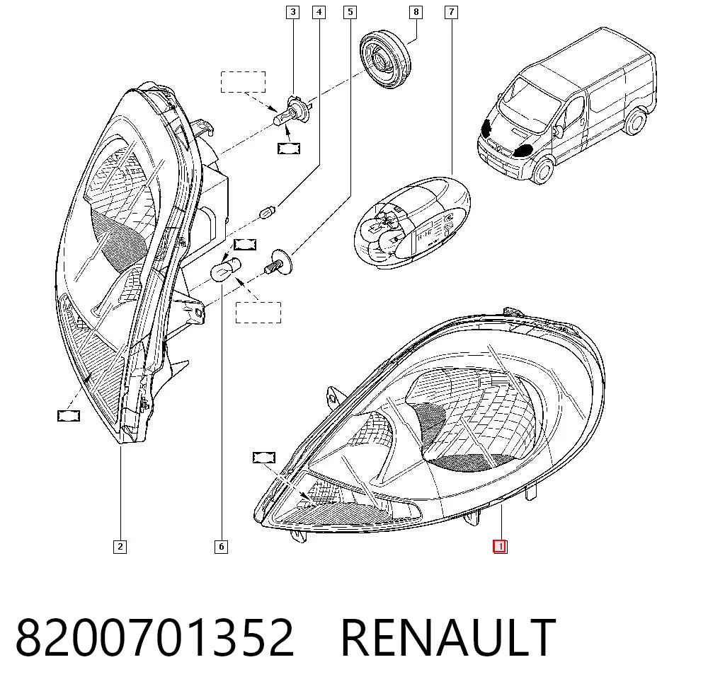 8200701352 Renault (RVI)