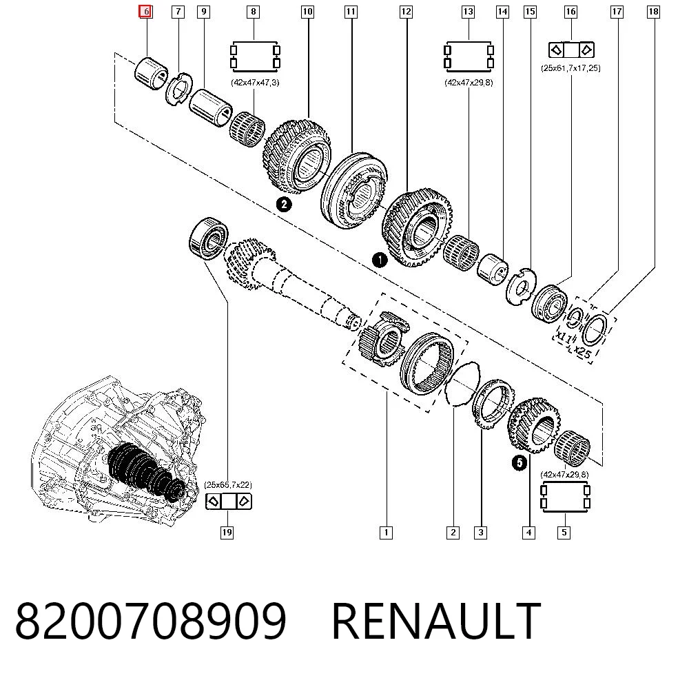 8200708909 Renault (RVI)