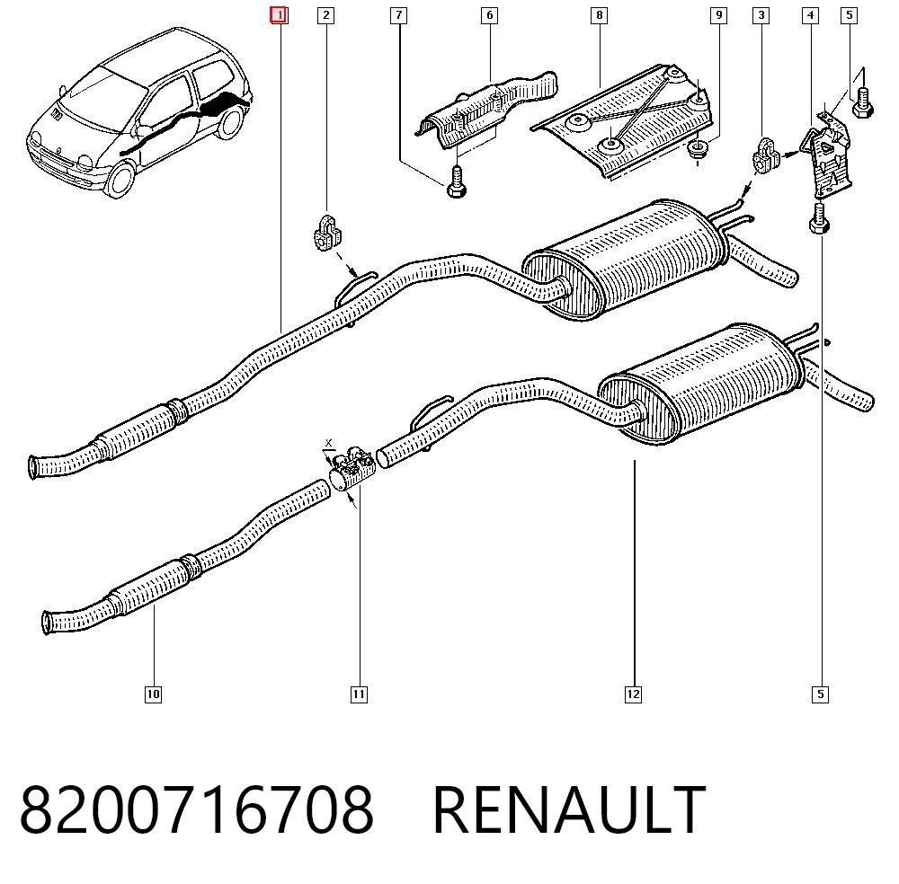 8200716708 Renault (RVI)